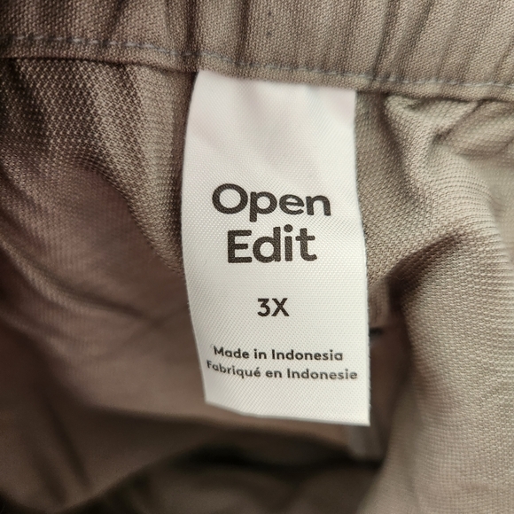 Open Edit Wide Leg Drawstring Pants - Picture 5 of 5